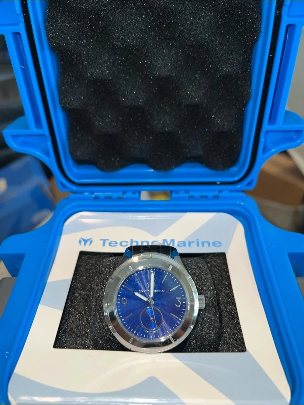 TechnoMarine MoonSun Men’s Watch. New in box. Retail: $260. Asking: $150
